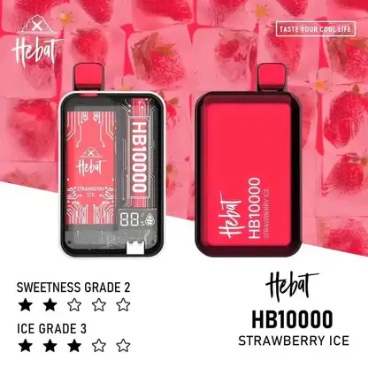 Hebat 喜貝 10000口拋棄式電子煙｜高容量續航配置・精緻機身設計・長效使用體驗