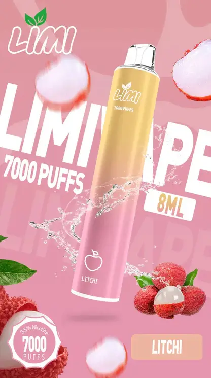 LIMI拋棄式一次性7000口-5.webp LIMI 7000口拋棄式電子煙|流線輕巧設計・高容量續航配置・細膩霧化體驗
