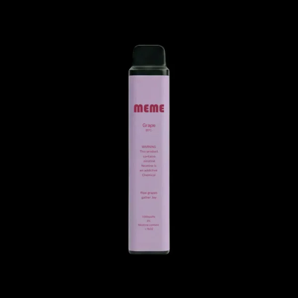 MEME-Grape.webp MEME 韓國熱銷7000口拋棄式電子煙|韓系潮流設計・長效續航配置・人氣風味體驗