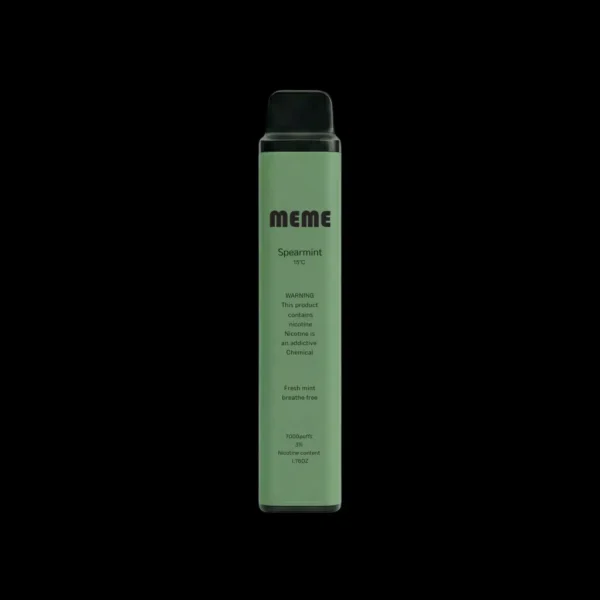 MEME-spearmint.webp MEME 韓國熱銷7000口拋棄式電子煙|韓系潮流設計・長效續航配置・人氣風味體驗