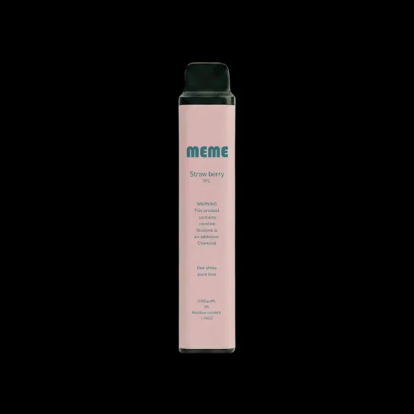 MEME-straw-berry.webp MEME 韓國熱銷7000口拋棄式電子煙|韓系潮流設計・長效續航配置・人氣風味體驗