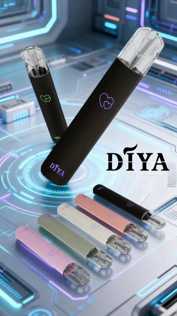 diya新一代主機-scaled-1.webp DIYA 叮啞幻心系列一代通用主機|愛心流光LED燈效・輕盈便攜設計・穩定霧化體驗【滿10贈1】超值福利