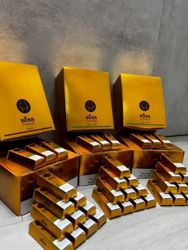 BOSS 泰國 金磚鼻通器 1000口｜清新提神・霧化鼻吸棒・暢通呼吸升級版