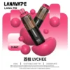 LANA PIX 閃光彈 20000口拋棄式電子煙｜折疊吸嘴設計・網芯爆汁體驗・超長續航享受