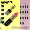 LANA PIX 閃光彈 20000口拋棄式電子煙｜折疊吸嘴設計・網芯爆汁體驗・超長續航享受