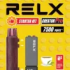 RELX 悅刻 Creator積木 7000口 拋棄式電子煙套裝｜含主機入門首選・創意DIY積木造型・極致順滑擊喉感