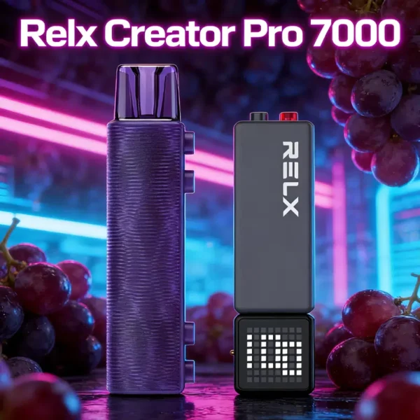 RELX 悅刻 Creator積木 7000口 拋棄式電子煙套裝｜含主機入門首選・創意DIY積木造型・極致順滑擊喉感